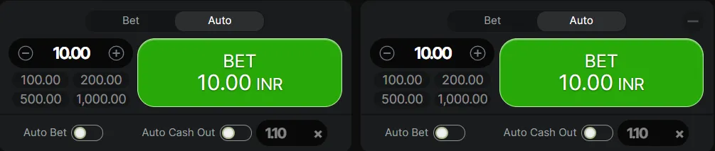 auto-cash feature