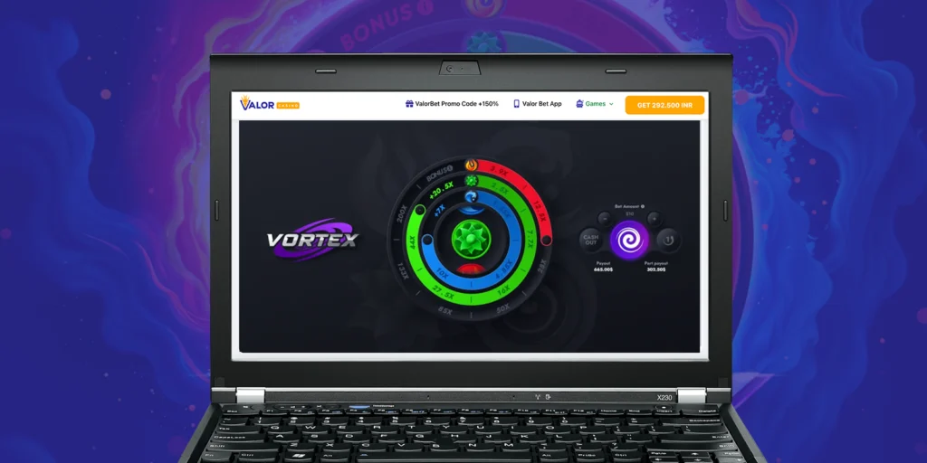 How to Start Playing Vortex Game for Real Money at Valor Casino